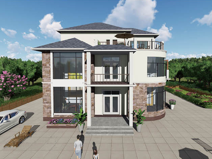 AG真人娱乐轻钢别墅在农村施工具体会有什么样的优势